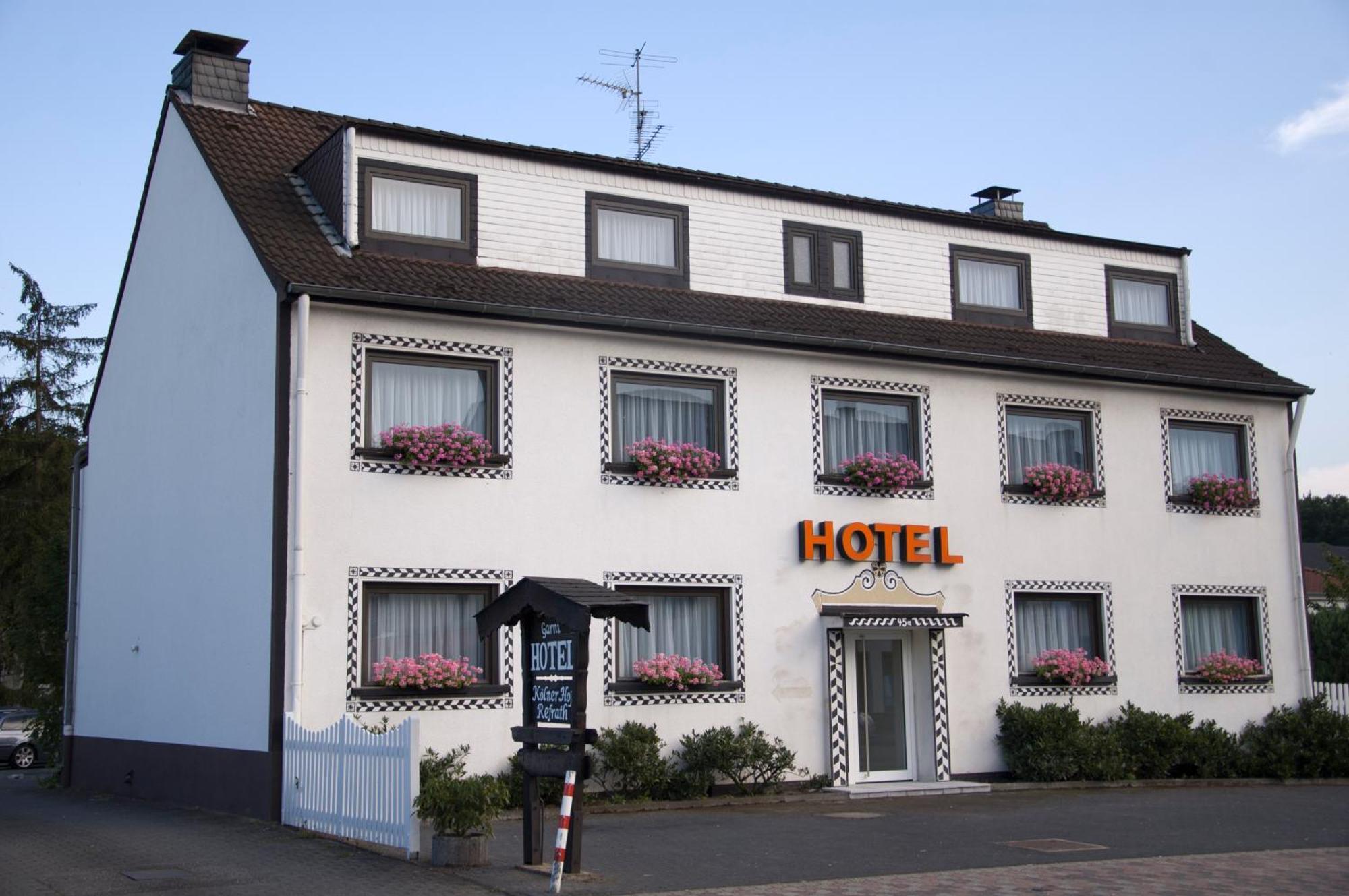 Hotel Kölner Hof Refrath Bergisch Gladbach Exterior foto